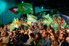 Europe-Ecologie-Les Verts Campaign Meeting - Aubervilliers