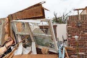 Tornado Damage In Claremore, Oklahoma