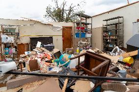 Tornado Damage In Claremore, Oklahoma