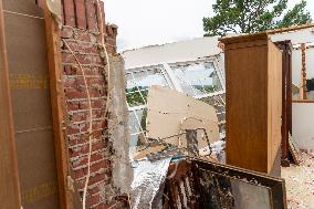 Tornado Damage In Claremore, Oklahoma