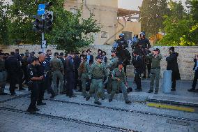 Ultra-Orthodox Jews Protest Against Army Recruitment - Jerusalem