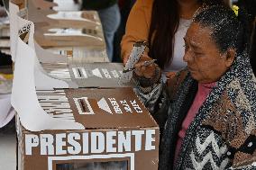 Mexico 2024 Election: Mexicans Vote In Tijuana