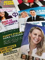 French Flyers For The European Election Campaign - Paris