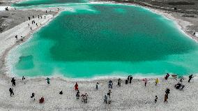 Dachaidan Jade Lake in Haixi