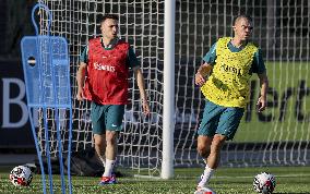 The Portugal AA football team's training session in preparation for EURO 2024