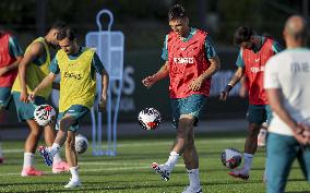 The Portugal AA football team's training session in preparation for EURO 2024