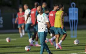 The Portugal AA football team's training session in preparation for EURO 2024