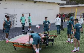 The Portugal AA football team's training session in preparation for EURO 2024