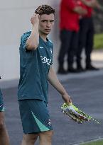 The Portugal AA football team's training session in preparation for EURO 2024