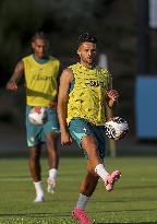 The Portugal AA football team's training session in preparation for EURO 2024