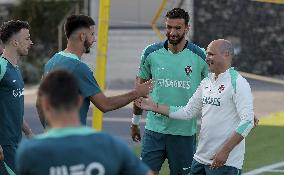 The Portugal AA football team's training session in preparation for EURO 2024