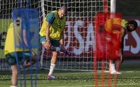 The Portugal AA football team's training session in preparation for EURO 2024