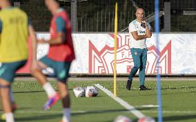 The Portugal AA football team's training session in preparation for EURO 2024