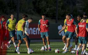 The Portugal AA football team's training session in preparation for EURO 2024