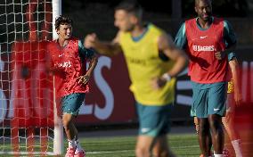 The Portugal AA football team's training session in preparation for EURO 2024