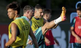 The Portugal AA football team's training session in preparation for EURO 2024