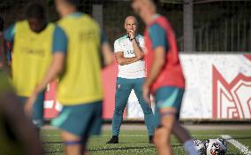 The Portugal AA football team's training session in preparation for EURO 2024