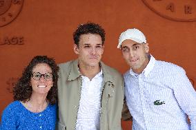 Celebrities at Village During The 2024 French Open - Village Day Eight NB