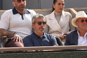 Celebrities In Stands During The 2024 French Open - Village Day Eight NB