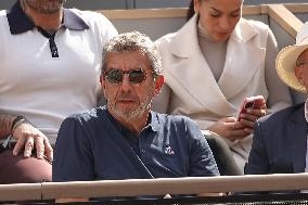 Celebrities In Stands During The 2024 French Open - Village Day Eight NB