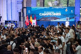 Celebracion Real Madrid Campeon De La UEFA Champion League 2024