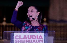 Claudia Sheinbaum, Virtual Winner Of Mexico's Presidency