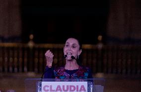 Claudia Sheinbaum, Virtual Winner Of Mexico's Presidency