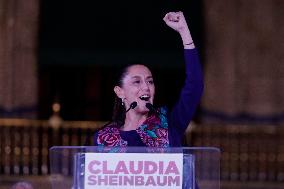 Claudia Sheinbaum, Virtual Winner Of Mexico's Presidency