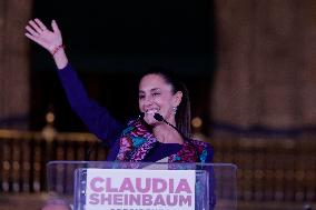 Claudia Sheinbaum, Virtual Winner Of Mexico's Presidency