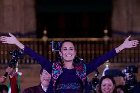 Claudia Sheinbaum, Virtual Winner Of Mexico's Presidency