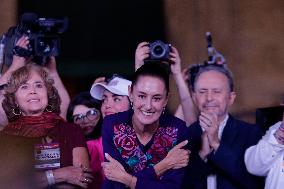 Claudia Sheinbaum, Virtual Winner Of Mexico's Presidency