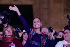 Claudia Sheinbaum, Virtual Winner Of Mexico's Presidency