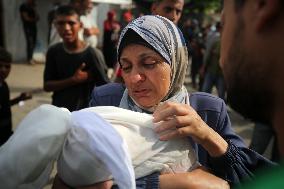 Funeral In Gaza, Palestine Amid Hamas-israel Conflict