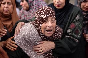 Funeral In Gaza, Palestine Amid Hamas-israel Conflict