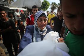 Funeral In Gaza, Palestine Amid Hamas-israel Conflict