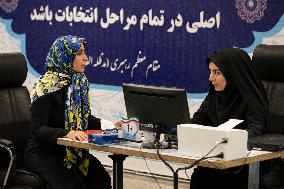 Iran-Elections, Female Presidential Candidate