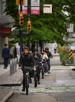 CANADA-VANCOUVER-WORLD BICYCLE DAY-BICYCLE LANES