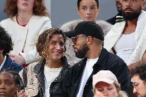 Celebrities In Stands During The 2024 French Open - Village Day Eight NB