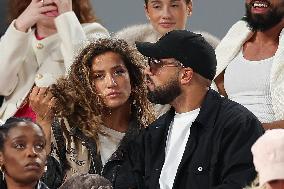 Celebrities In Stands During The 2024 French Open - Village Day Eight NB