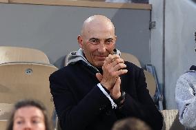 Celebrities In Stands During The 2024 French Open - Village Day Eight NB