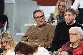 Celebrities In Stands During The 2024 French Open - Village Day Eight NB