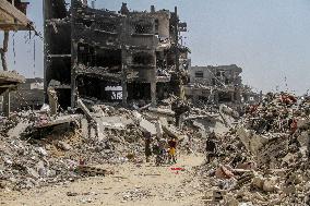 New Death Toll Of 36,479 In Israeli Offensive In Gaza