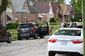 Two Teenagers Shot, One Dead While Sitting Inside Of A Vehicle In Chicago Illinois Gun Violence