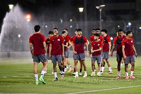 2026 Fifa World Cup Qualifier - Qatar Training Session.