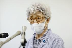 Mother of Japanese abductee