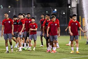 2026 Fifa World Cup Qualifier - Qatar Training Session.
