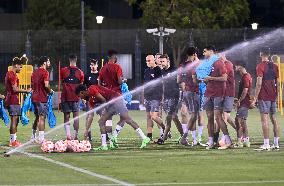 2026 Fifa World Cup Qualifier - Qatar Training Session.