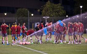 2026 Fifa World Cup Qualifier - Qatar Training Session.