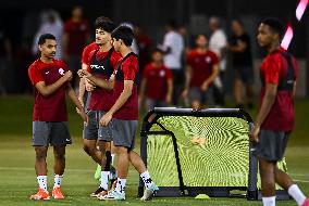 2026 Fifa World Cup Qualifier - Qatar Training Session.