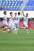 (SP)CHINA-SHAANXI-WEINAN-FOOTBALL-FRIENDLY MATCH-UZB VS KOR (CN)